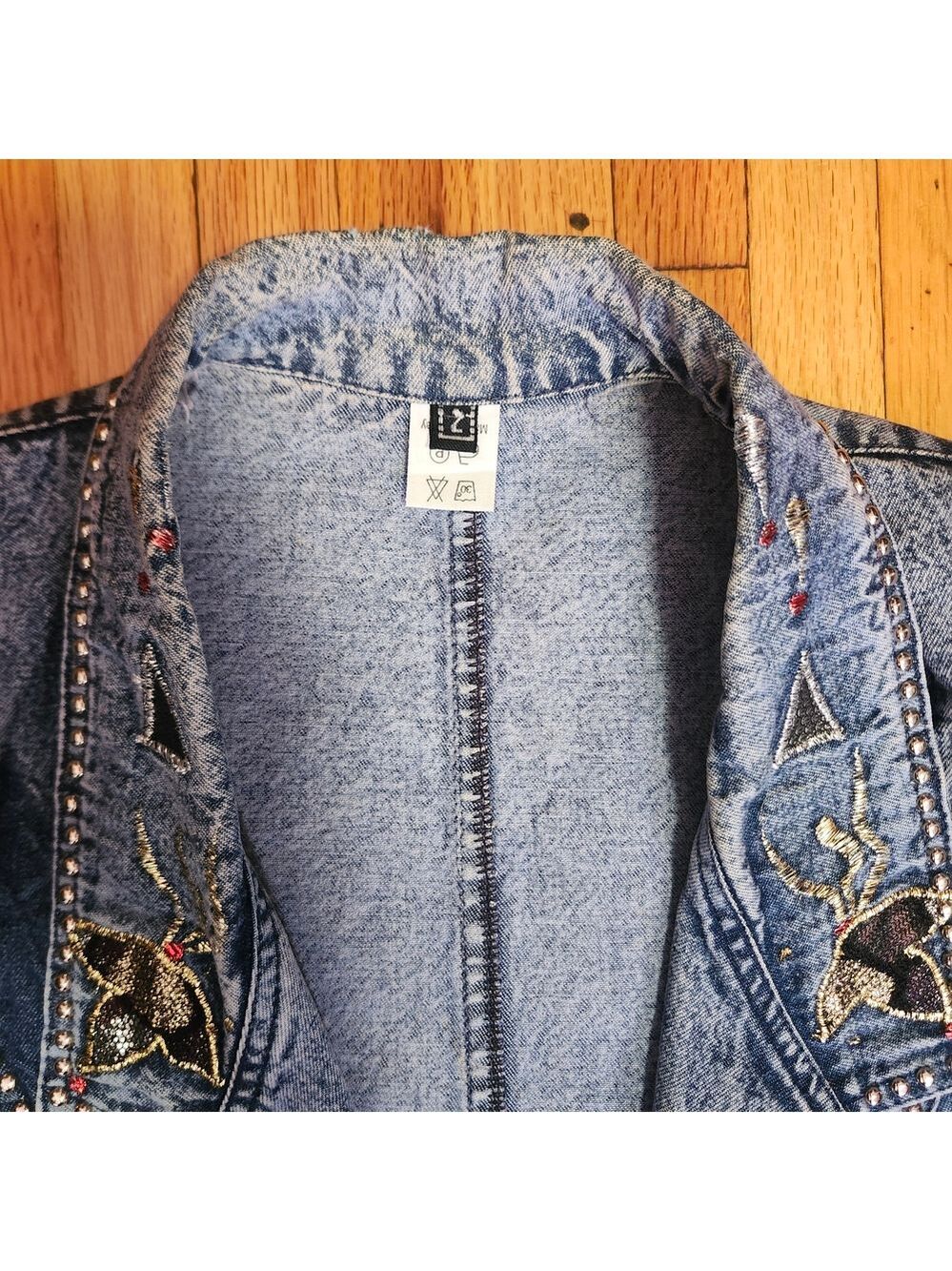 Embellished Denim Jacket - Picture 3 of 3